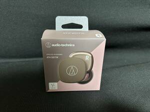 □1円～新品未使用□audio technica オーディオテクニカ ワイヤレスイヤホン Bluetooth ATH-SQ1TW ピンクブラウン