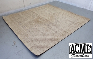 ■P415■未使用品■ACME/アクメファニチャー■VINE YARD RUG/バインヤード ラグ■200センチ×200センチ■3.9万円■ネイティブ柄