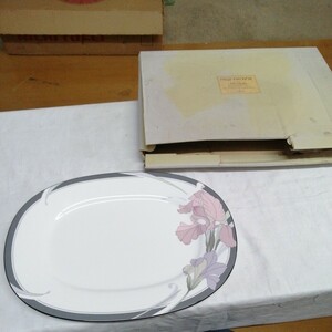 ノリタケ NEW DECADE Noritake JAPAN 9091 箱入未使用品 お皿 花 華 