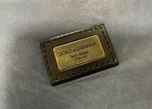 DOLCE&GABBANA ラムレザー ジャケット パーカー ブルゾン_画像3