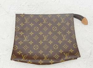 ◇ポーチ◆ルイ・ヴィトン LOUIS VUITTON モノグラム ポシェット トワレット26 M47542 セカンドバッグ クラッチバッグ 中古品 保管品