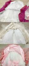 ☆ドレス★カラードレス ウェディングドレス 3点セット 7-11T /ピンク/ホワイト/ピンク ブライダル_画像9