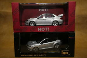 1/43　EBBRO　エブロ　WRX STI　ixo　WRX STI