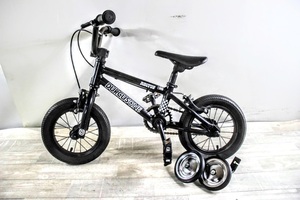 手渡可 Durcus One ダーカスワン キッズ BMX 子供用 自転車 シートチューブ約16×トップチューブ約30㎝ 12 1/2×2 1/4 補助輪付き