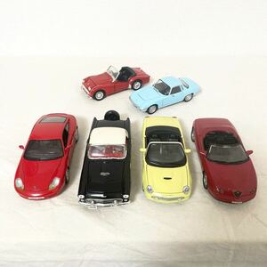 W31☆1円〜 箱無 まとめ WELLY マイスト他 1/24等 サンダーバード ポルシェ911 トライアンフ フォード アルファロメオ ロータス