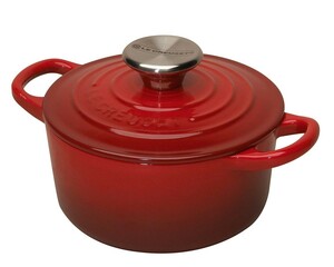 ココット Le Creuset ル・クルーゼ 鋳物ホーロー CI ミニココット チェリーレッド 2101-10-06