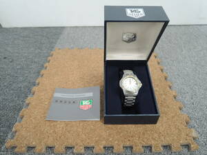 △TAG Heuer タグホイヤー エクスクルーシブ メンズ AT オートマ 腕時計 695.713KA シルバー文字盤 自動巻き 動作品/管理0017A12 01260001