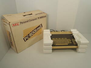 ☆現状品 NEC パーソナルコンピュータ PC-8001MKⅡ 日本電気株式会社 旧型PC MK2 レトロパソコン 通電確認済/管理0282B24-12270002