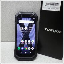 G-A6◆SIMロック解除済◆Androidバージョン１３◆京セラ au TORQUE 5G KYG01 ブラック◆他のキャリアOK！_画像1