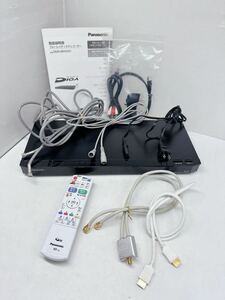 動作◎Blu-ray DIGA パナソニック BD ブルーレイディーガ 本体 リモコン GUIDE HDMI アンテナ ケーブル 分波器 S-UVSW 取説 DMR-BRS500