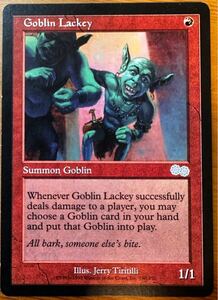 ゴブリンの従僕/Goblin Lackey （USG_190/350） 英語版