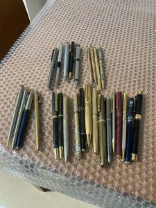 PILOT PARKER WATERMAN CROSS P SHEAFFER GIVENCHY BMW VALENTINO Ambassador GODEN STAR EXCEED ペン　27本..