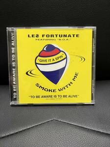 LES FORTUNATE TO BE AWARE IS TO BE ALIVE G-RAP G-LUV GANGSTA RAP Gラップ ギャングスタラップ hip-hop ヒップホップ レア 激レア