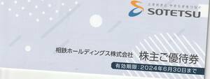 【NEW】最新　相鉄ホールディングス 株主ご優待券冊子 1冊