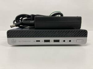 HP EliteDesk 800 G4 DM 35W / Core i5-8500T 2.10GHz / 16GB / SSD 256GB / Windows 11Pro、動作品