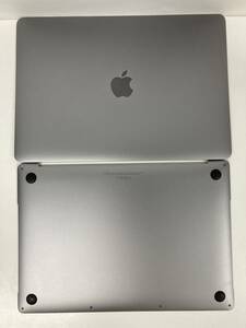 APPLE MacBookPro 2019 /A1989液晶パネル 13インチ/本体上半分 上部一式 + ボトムケース一式(グレー) 動作品