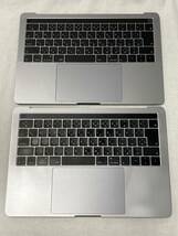 「 ジャンク、2個セット」Apple MacBook Pro A1989 グレー 2019年/ キーボード&パームレスト / スピーカー&ファン付き_画像1