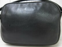 美品 LOEWE ロエベ アナグラム ショルダーバッグ バッグ レザー 黒 66872_画像10