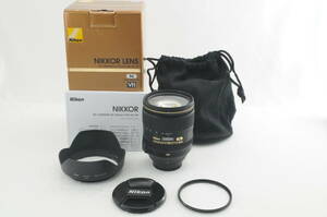 【極上品】NIKON ニコン AF-S NIKKOR 24-120mm f/4G ED VR 外観光学共に超綺麗！ カビクモリ無し！ 付属品満載！ プロテクター付き！#770