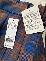 ◆ 新品未使用　グローバルワーク　チェック プリーツスカート　ロングスカート サイズM 定価6,050円　GLOBAL WORK_画像4