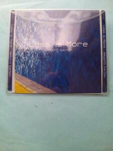 【送料112円】ソCD5353 MASATO SAITOH LESS IS MORE 斉藤昌人〜ソロデビューアルバム /ソフトケース入り