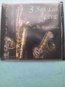 【送料112円】ソCD5406 3SAX LAB. LIVE at the Royal Horse /ソフトケース入り