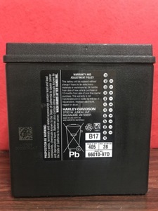 [1 year guarantee ] Harley Davidson 66000212{ old 66010-97D original battery }( reproduction goods )1