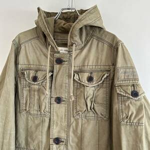 Abercrombie & Fitch アバクロンビー&フィッチ SENTINEL JACKET フィールドジャケット ミリタリージャケット L ユーズド加工 