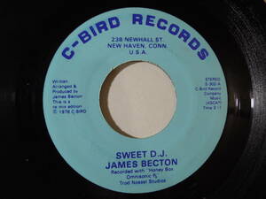 James Becton・Sweet D.J. / Why Can’t It Be Real　US 7”