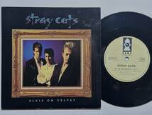 Stray Cats・Elvis On Velvet / Lust In Love　Holland 7”_画像1