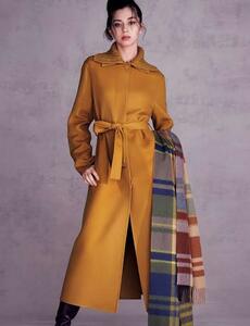  new goods Loro Piana ARVEL cashmere double faced coat 44 long regular price 90 ten thousand jpy outer lady's belt 