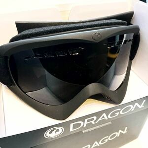 送料込●新品● DRAGON スノボゴーグル DX BLACK OUT C LUMALENS DARK SMOKE ドラゴン ゴーグル スノーボード スノボー スキー SKI