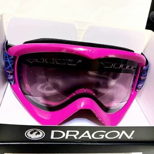 送料込●新品● DRAGON スノボゴーグル DX 小顔 子供 女性 SCRIBBLE LUMALENS LT ROSE LUMALENS ドラゴン ゴーグル スノーボード スノボー