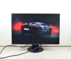 4277　超狭額ベゼル　EIZO　EV2456　24.1型ワイド　WQHD　使用時間139H　HDMI/DP　IPSパネル　左右回転　スピーカー　LED　ディスプレイ