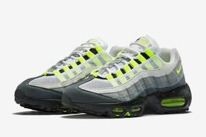 新品未使用　NIKE AIR MAX 95　OG　Black NEON Yellow 2020　ナイキ　エアーマックス　イエローグラデ　26㎝