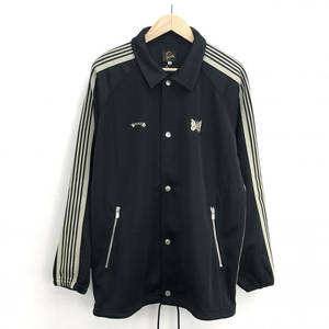 【中古】NEEDLES × BREATH COACH TRACK JACKET ジャージ M ブラック ニードルズ × ブレス[240010411804]