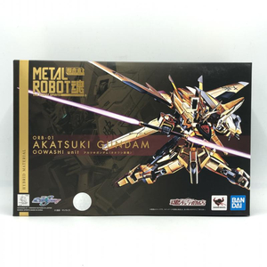 【中古】開封)バンダイ METAL ROBOT魂 アカツキガンダム(オオワシ装備) 機動戦士ガンダムSEED DESTINY[240010413142]