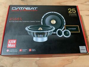 超高音質 DATASAT RS685 ハンドメイド2way スピーカーセット 2wayコンポート 国内正規品