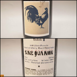 6515-◇税込◇ワイン 空瓶 まとめて7本 SINE QUA NON / Puligny-Montrachet 1er Cru / Meursault / Auxey-Duresses / BONNES-MARES LEROYの画像4