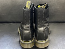 中古 Dr.Martens ドクターマーチン レザーブーツ 1460 PASCAL 8ホール WANAMA 24991001 UK5 約24.0cm ブラック 靴 シューズ_画像6