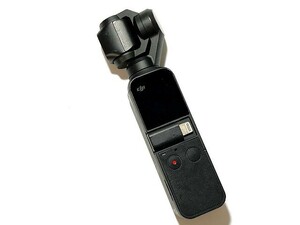 1円～ 中古 通電OK DJI ディージェイアイ OSMO POCKET オズモポケット ジンバルカメラ OT110 3軸 アクションカメラ 小型 手持ち 動画撮影