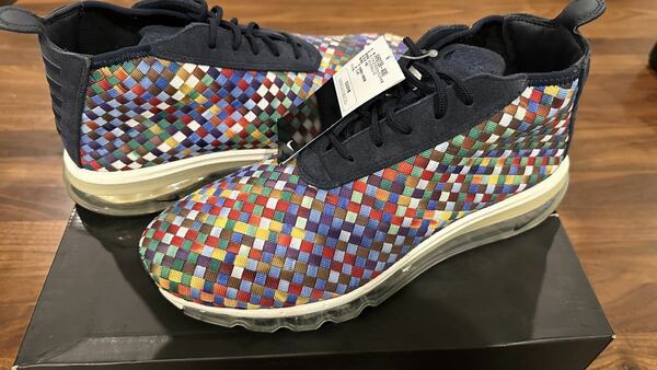 未使用 NIKE AIR MAX WOVEN BOOT SE 28.0cm US10 ナイキ　マルチカラー