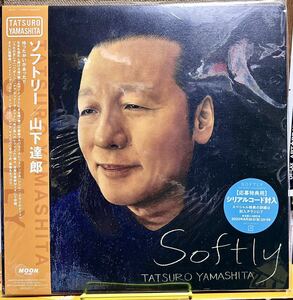 初回盤レコード 山下 達郎 SOFTLY ソフトリー カード付 レコード LP アナログ vinyl初回プレス 重量盤レコード アナログ盤 