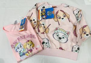 福袋3F1908*激安sale!!新品 こども服 長袖トレーナー+長袖Tシャツsize110 2枚★PAW PATROL/パウパトロール