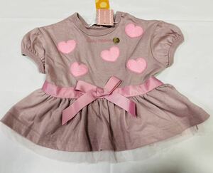 ★1368*激安sale!!新品 こども服 　半袖Tシャツsize80　1枚★Dolly ribbon