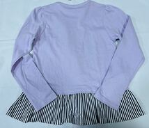 ★1891*激安sale!!新品 こども服 　長袖Tシャツsize130　1枚★CUTE BLUE_画像3