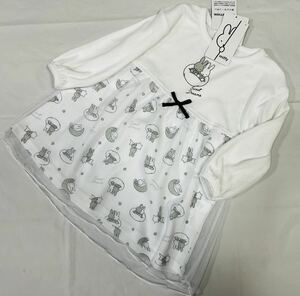 ★1865*激安sale!!新品 こども服 　ワンピースsize80　1枚★miffy/ミッフィー