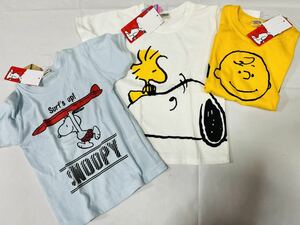 福袋3F1212*激安sale!!新品 こども服 　半袖Tシャツsize95　3枚★PEANUTS.スヌーピー