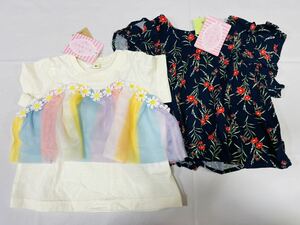 福袋3F1403*激安sale!!新品 こども服 　半袖Tシャツsize80　2枚★JOY MARY