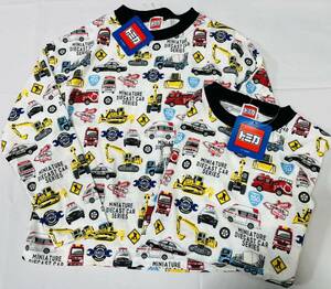 ★1535*激安sale!!新品 こども服 　長袖Tシャツsize120　1枚★TOMYトミカ/プラレール